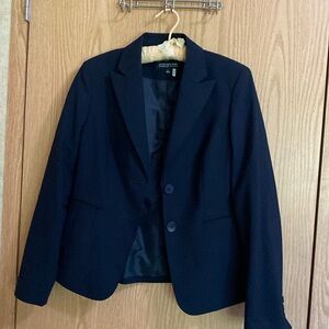 Jones New York Collection Platinum navy blazer